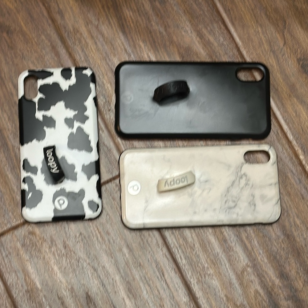 3 Loopy phone cases for iPhone XS Max
